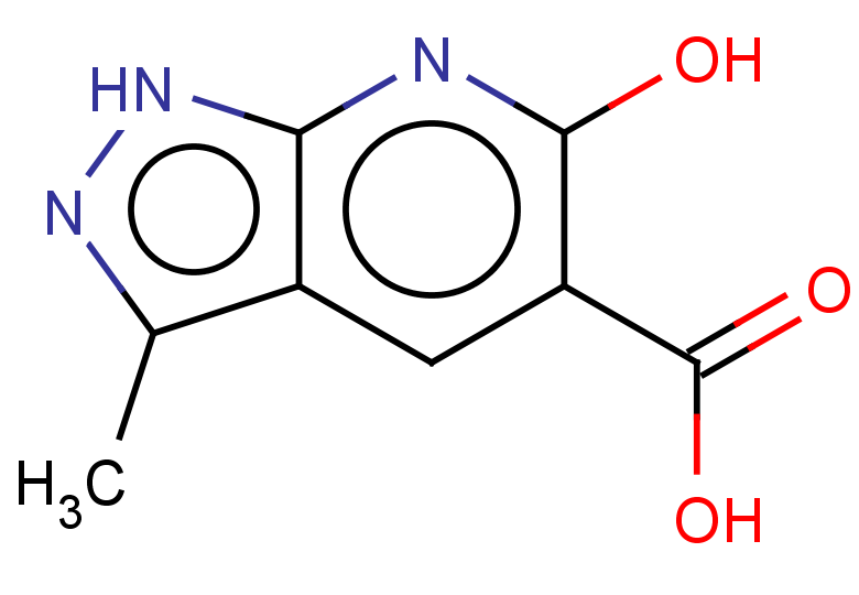 6-hydroxy-3-methyl-1H-pyrazolo[3,4-b]pyridine-5-carboxylic acid