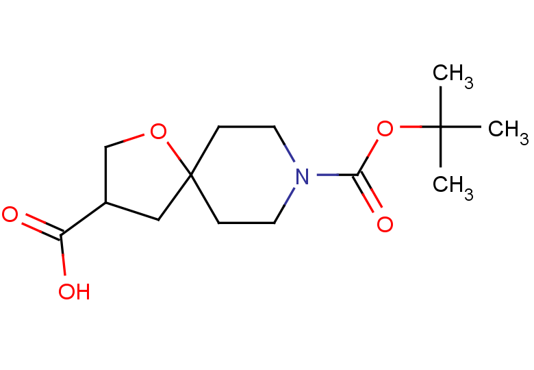 8-[(tert-butoxy)carbonyl]-1-oxa-8-azaspiro[4.5]decane-3-carboxylic acid