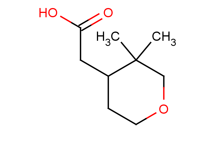 2-(3,3-dimethyloxan-4-yl)acetic acid