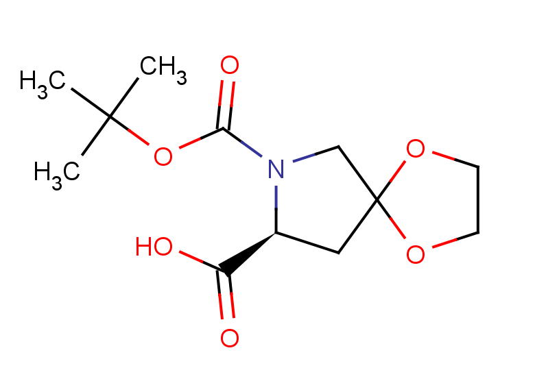 (8S)-7-[(tert-butoxy)carbonyl]-1,4-dioxa-7-azaspiro[4.4]nonane-8-carboxylic acid