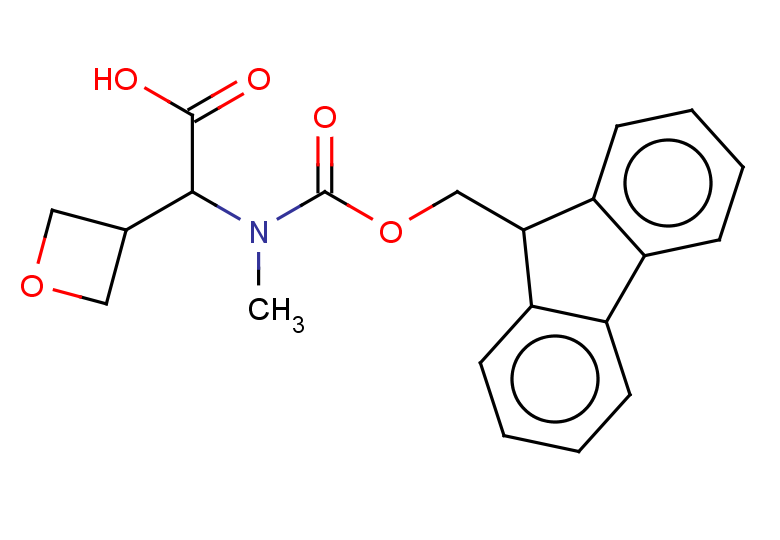 2-({[(9H-fluoren-9-yl)methoxy]carbonyl}(methyl)amino)-2-(oxetan-3-yl)acetic acid
