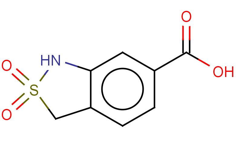 2,2-dioxo-1,3-dihydro-2lambda6,1-benzothiazole-6-carboxylic acid