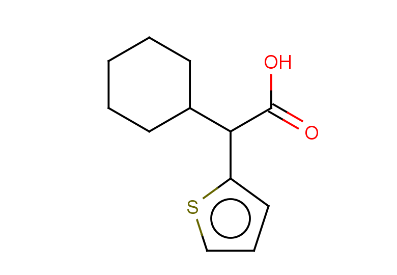 2-cyclohexyl-2-(thiophen-2-yl)acetic acid