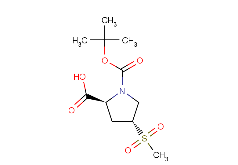 (2S,4R)-1-[(tert-butoxy)carbonyl]-4-methanesulfonylpyrrolidine-2-carboxylic acid