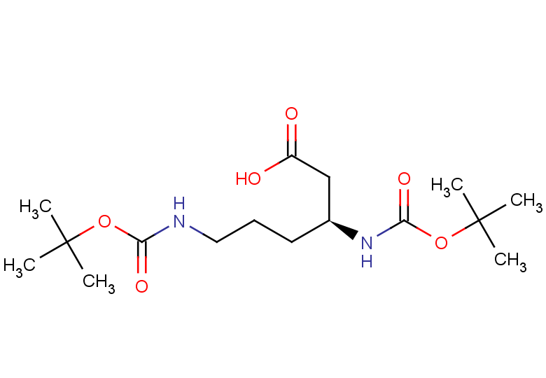 (3S)-3,6-bis({[(tert-butoxy)carbonyl]amino})hexanoic acid
