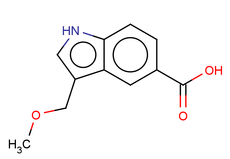 3-(methoxymethyl)-1H-indole-5-carboxylic acid