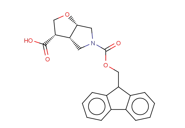 rac-(3R,3aR,6aR)-5-{[(9H-fluoren-9-yl)methoxy]carbonyl}-hexahydro-2H-furo[2,3-c]pyrrole-3-carboxylic acid