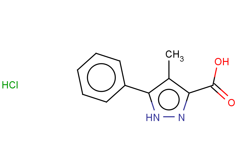 4-methyl-5-phenyl-1H-pyrazole-3-carboxylic acid hydrochloride