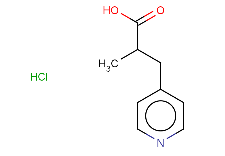 2-methyl-3-(pyridin-4-yl)propanoic acid hydrochloride