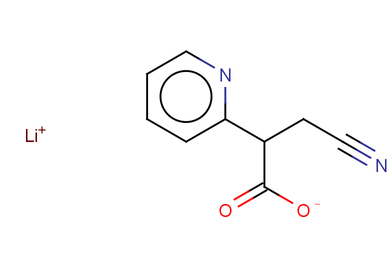 lithium(1+) ion 3-cyano-2-(pyridin-2-yl)propanoate