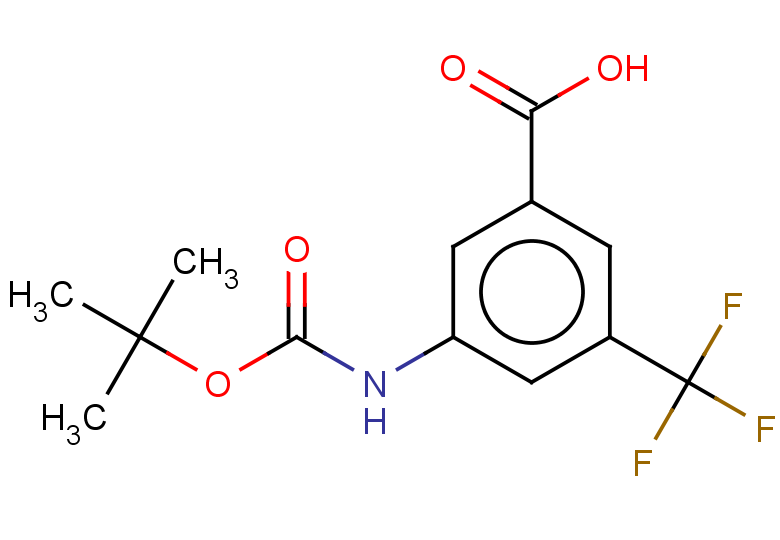 3-{[(tert-butoxy)carbonyl]amino}-5-(trifluoromethyl)benzoic acid