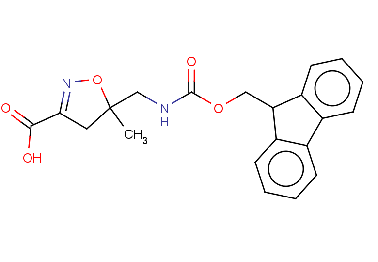 5-[({[(9H-fluoren-9-yl)methoxy]carbonyl}amino)methyl]-5-methyl-4,5-dihydro-1,2-oxazole-3-carboxylic acid