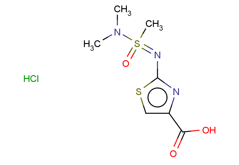 2-{[(dimethylamino)(methyl)oxo-lambda6-sulfanylidene]amino}-1,3-thiazole-4-carboxylic acid hydrochloride