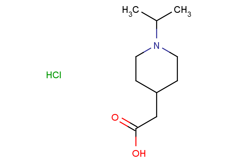 2-[1-(propan-2-yl)piperidin-4-yl]acetic acid hydrochloride