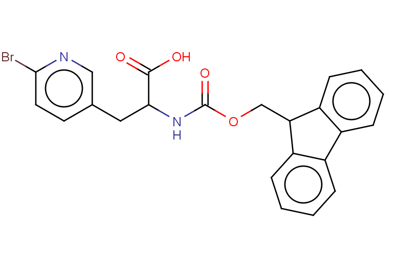 3-(6-bromopyridin-3-yl)-2-({[(9H-fluoren-9-yl)methoxy]carbonyl}amino)propanoic acid