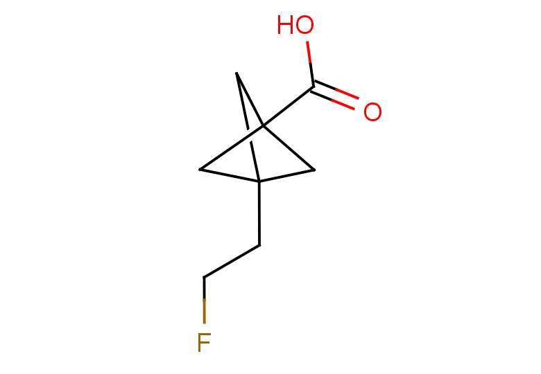 3-(2-fluoroethyl)bicyclo[1.1.1]pentane-1-carboxylic acid