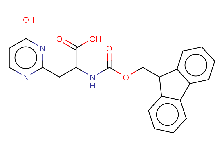 2-({[(9H-fluoren-9-yl)methoxy]carbonyl}amino)-3-(4-hydroxypyrimidin-2-yl)propanoic acid