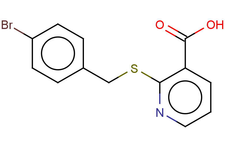 2-{[(4-bromophenyl)methyl]sulfanyl}pyridine-3-carboxylic acid