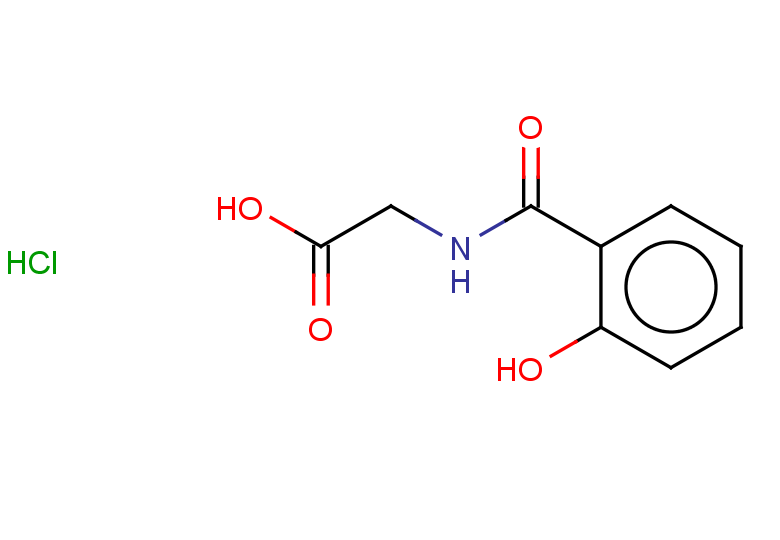 2-[(2-hydroxyphenyl)formamido]acetic acid hydrochloride