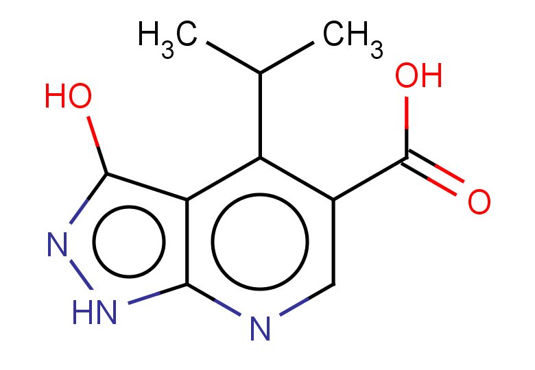 3-hydroxy-4-(propan-2-yl)-1H-pyrazolo[3,4-b]pyridine-5-carboxylic acid