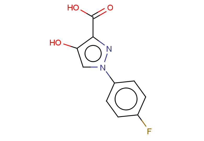 1-(4-fluorophenyl)-4-hydroxy-1H-pyrazole-3-carboxylic acid