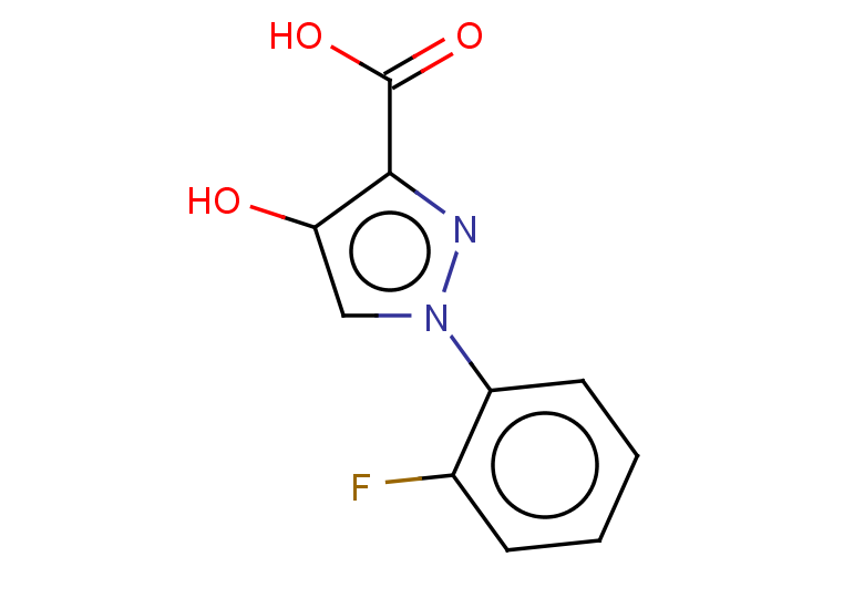 1-(2-fluorophenyl)-4-hydroxy-1H-pyrazole-3-carboxylic acid