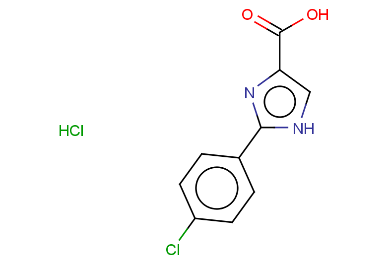 2-(4-chlorophenyl)-1H-imidazole-4-carboxylic acid hydrochloride
