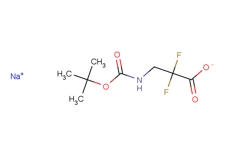 sodium 3-{[(tert-butoxy)carbonyl]amino}-2,2-difluoropropanoate