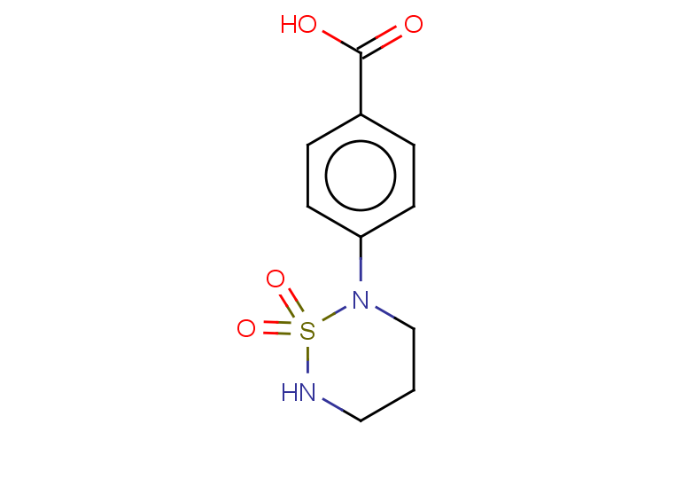 4-(1,1-dioxo-1lambda6,2,6-thiadiazinan-2-yl)benzoic acid