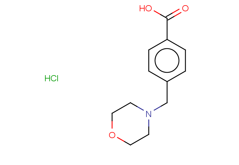 4-[(morpholin-4-yl)methyl]benzoic acid hydrochloride