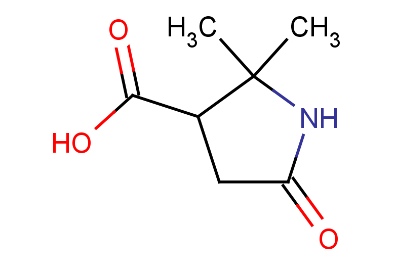 2,2-dimethyl-5-oxopyrrolidine-3-carboxylic acid