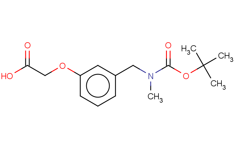 2-[3-({[(tert-butoxy)carbonyl](methyl)amino}methyl)phenoxy]acetic acid