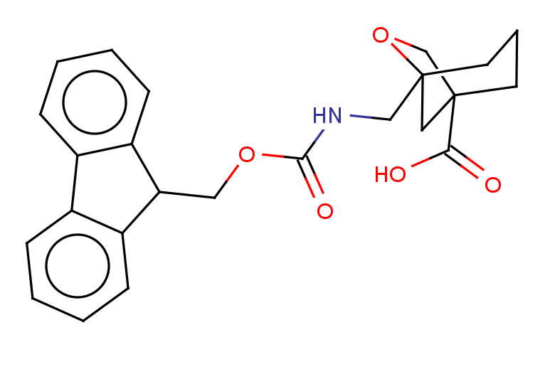 5-[({[(9H-fluoren-9-yl)methoxy]carbonyl}amino)methyl]-6-oxabicyclo[3.2.1]octane-1-carboxylic acid, Mixture of diastereomers