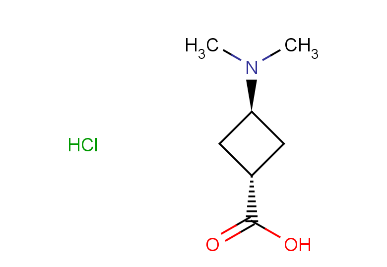 rac-(1r,3r)-3-(dimethylamino)cyclobutane-1-carboxylic acid hydrochloride, trans