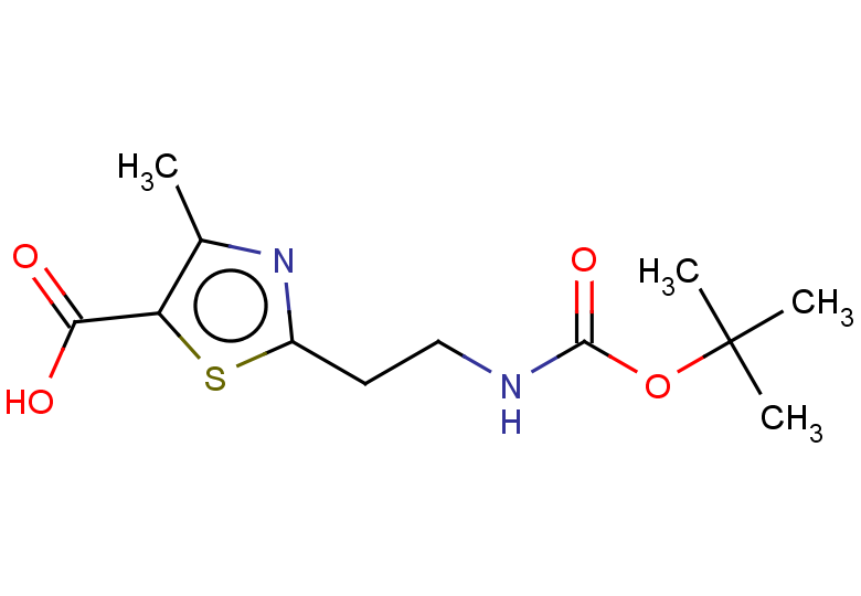 2-(2-{[(tert-butoxy)carbonyl]amino}ethyl)-4-methyl-1,3-thiazole-5-carboxylic acid