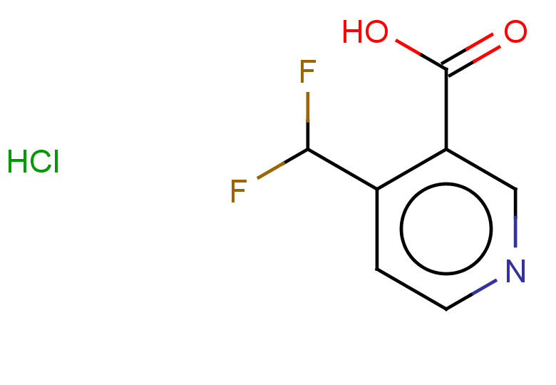 4-(difluoromethyl)pyridine-3-carboxylic acid hydrochloride