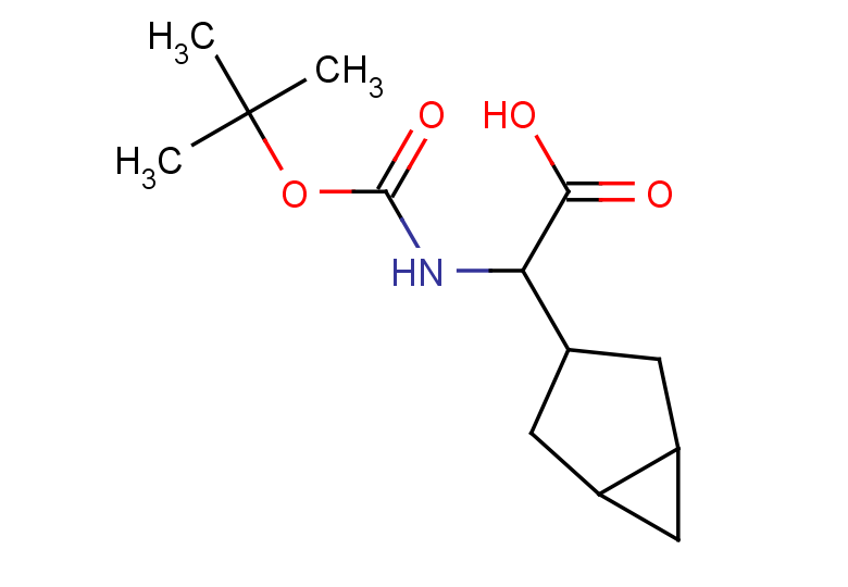 2-{bicyclo[3.1.0]hexan-3-yl}-2-{[(tert-butoxy)carbonyl]amino}acetic acid, Mixture of diastereomers