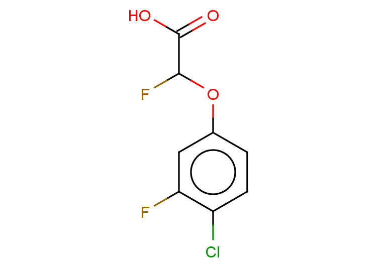 2-(4-chloro-3-fluorophenoxy)-2-fluoroacetic acid