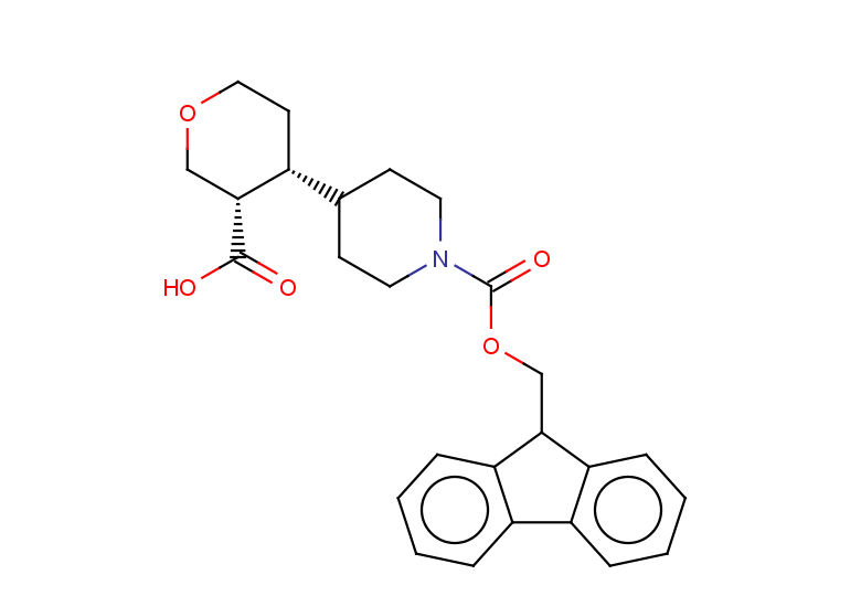 rac-(3R,4S)-4-(1-{[(9H-fluoren-9-yl)methoxy]carbonyl}piperidin-4-yl)oxane-3-carboxylic acid, cis