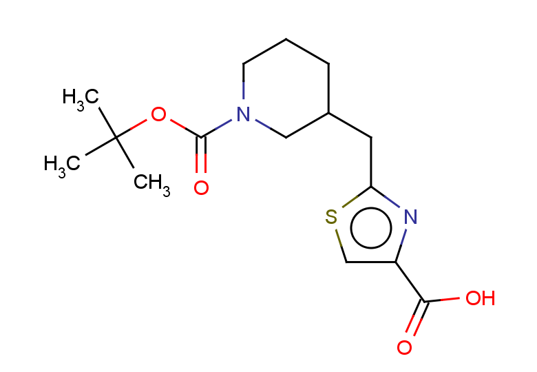 2-({1-[(tert-butoxy)carbonyl]piperidin-3-yl}methyl)-1,3-thiazole-4-carboxylic acid