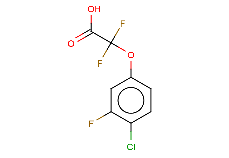2-(4-chloro-3-fluorophenoxy)-2,2-difluoroacetic acid