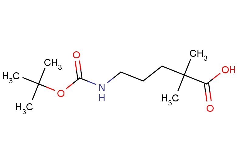 5-{[(tert-butoxy)carbonyl]amino}-2,2-dimethylpentanoic acid