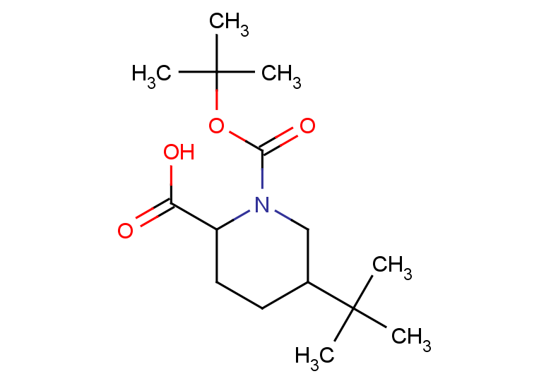 1-[(tert-butoxy)carbonyl]-5-tert-butylpiperidine-2-carboxylic acid, Mixture of diastereomers