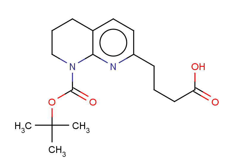 4-{8-[(tert-butoxy)carbonyl]-5,6,7,8-tetrahydro-1,8-naphthyridin-2-yl}butanoic acid