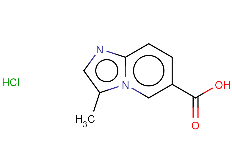 3-methylimidazo[1,2-a]pyridine-6-carboxylic acid hydrochloride
