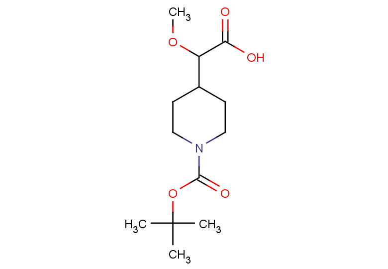 2-{1-[(tert-butoxy)carbonyl]piperidin-4-yl}-2-methoxyacetic acid