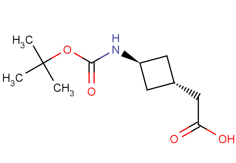 rac-2-[(1r,3r)-3-{[(tert-butoxy)carbonyl]amino}cyclobutyl]acetic acid, trans