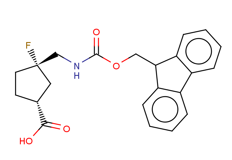 rac-(1R,3S)-3-[({[(9H-fluoren-9-yl)methoxy]carbonyl}amino)methyl]-3-fluorocyclopentane-1-carboxylic acid, trans