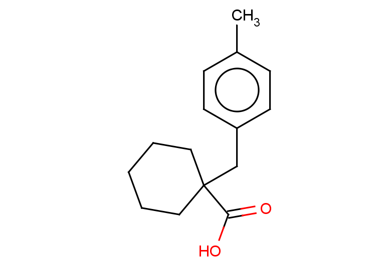 1-[(4-methylphenyl)methyl]cyclohexane-1-carboxylic acid
