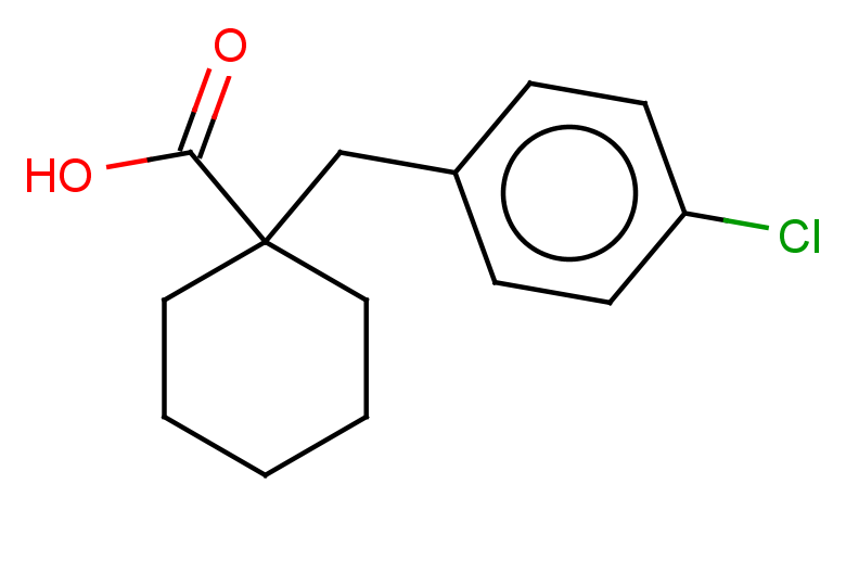 1-[(4-chlorophenyl)methyl]cyclohexane-1-carboxylic acid